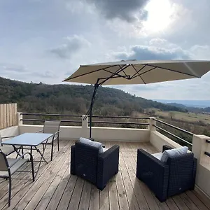  Appartement Au Calme, Grande Terrasse Avec Vue Vallee